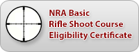 NRA Basic Rifle Shooting Course/Eligibility Certificate